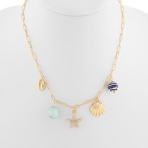 Sealife Multi Charm Choker